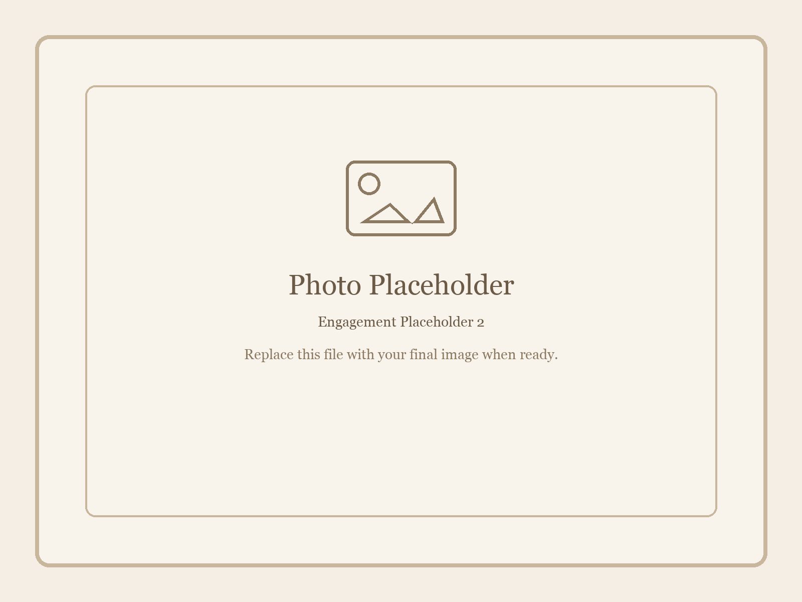 Engagement story photo placeholder 2